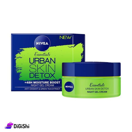 NIVEA Essentials Urban DETOX NIGHT GEL CREAM