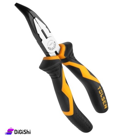 TOLSEN Curved Nose Pliers 160mm 6"