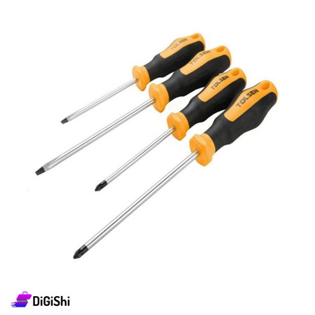 TOLSEN 20015 4PCS SCREWDRIVER SET