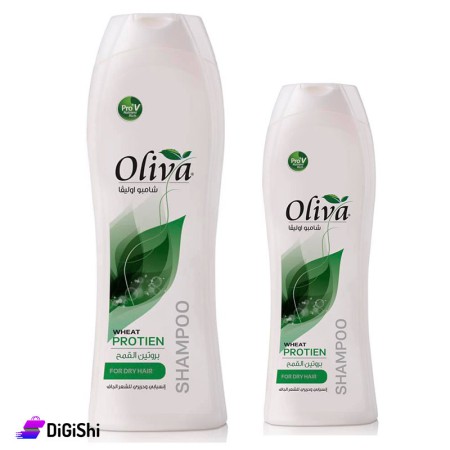 عرض عبوتا شامبو للشعر الجاف بخلاصة القمح Oliva