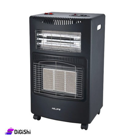مدفأة غاز/ كهرباء HILIFE HL-HGE-TR42BK