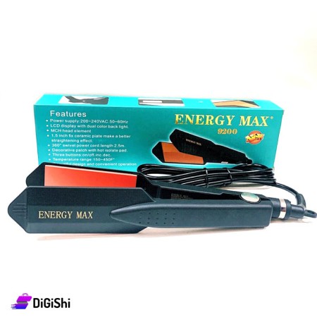 ENERGY MAX Professional Hair Straightener REF9200