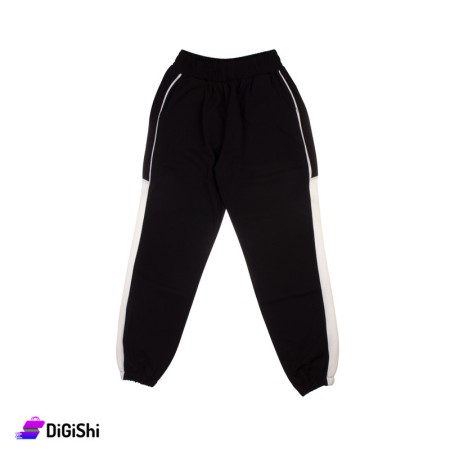 Scuba crepe Black Pants