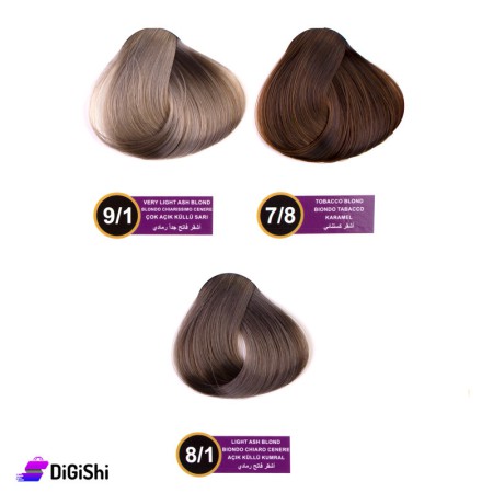 صبغة شعر  Cap Color أشقر رمادي