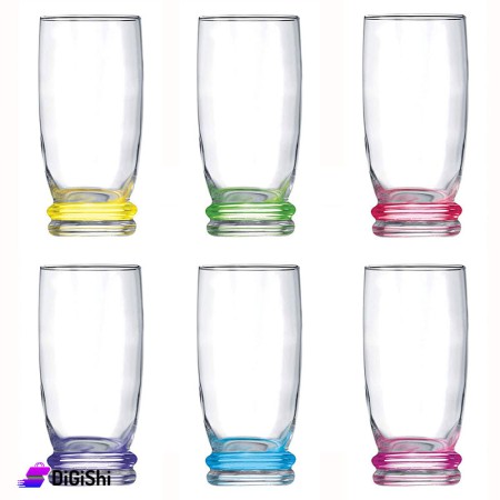 Luminarc Cortina Rainbow 12-Piece Tall Glasses Set