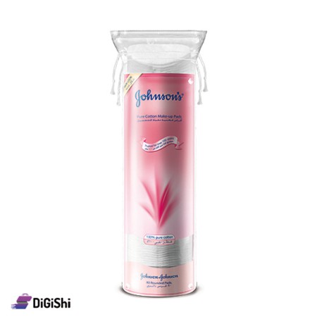 مجموعة قطع قطنية لإزالة المكياج Johnson's