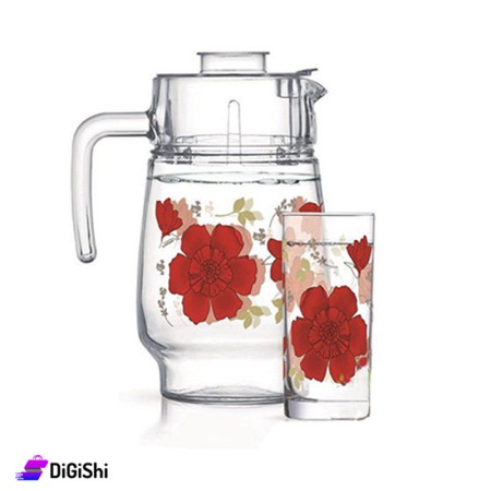 Jug set with glasses Luminarc Amelia