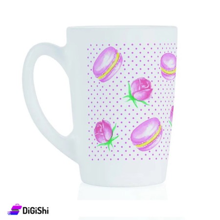 Luminarc New Morning Rose Macroons Mug set