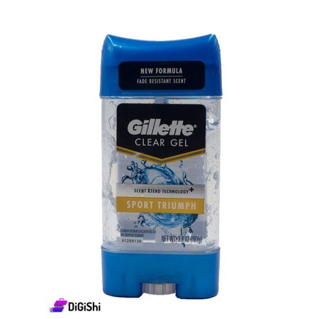 Gillette Clear Gel Stick Sport Triumph