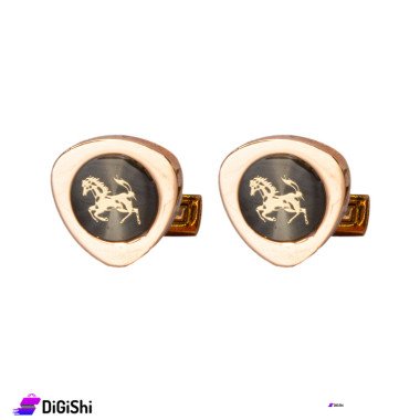 Men's Ferrari Bronze Cufflinks