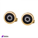 MONTBLANC Golden Cufflinks