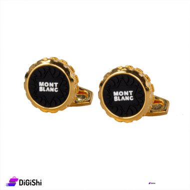 Men's MONTBLANC Golden Cufflinks