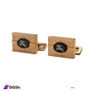 Men's BURBERRY Golden Cufflinks