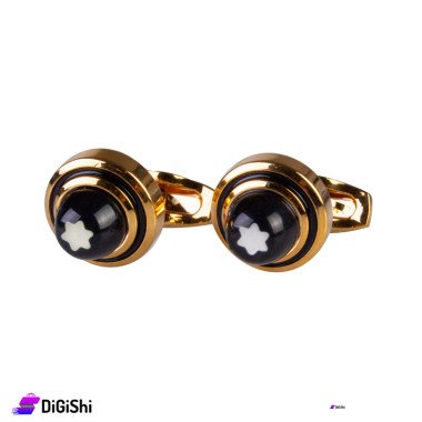 Men's MONTBLANC Golden Cufflinks
