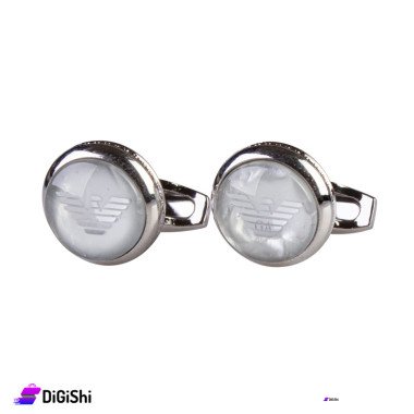 Men's GIORGIO ARMANI Silver Cufflinks
