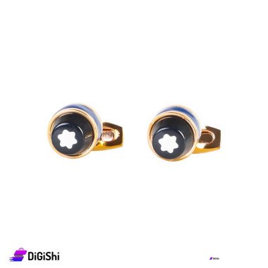 Men's MONTBLANC Golden Cufflinks