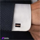 HERMES Golden Cufflinks