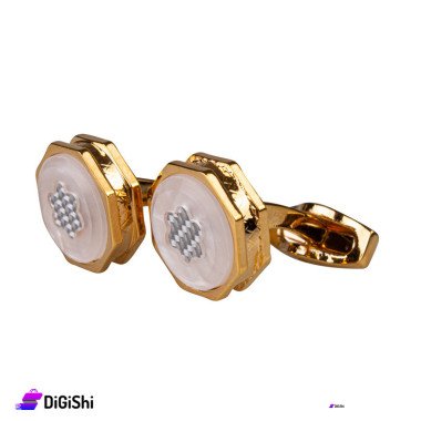 Men's MONTBLANC Golden Cufflinks