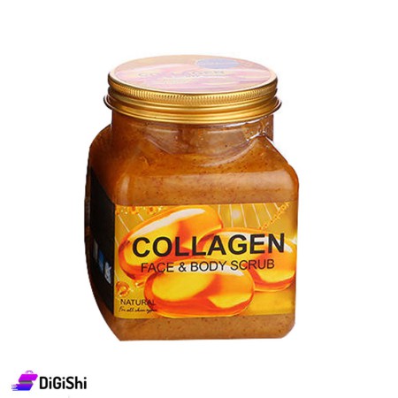 Wokali Body and Face Scrub With Collagen Extract