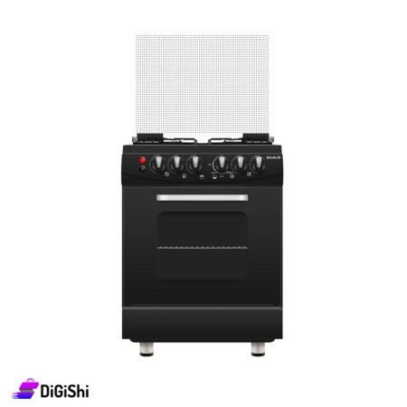 ALHAFEZ Gas Oven 4 Heads Gas- Electric HC64BGE