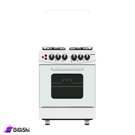 ALHAFEZ Gas Oven 4 Heads HC64SWGR