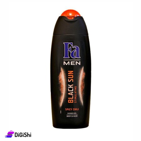 جل استحمام للجسم والشعر للرجال Fa - Black Sun