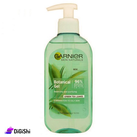 GARNIER Skin Naturals Botanical Green Tea Leaves Gel Wash