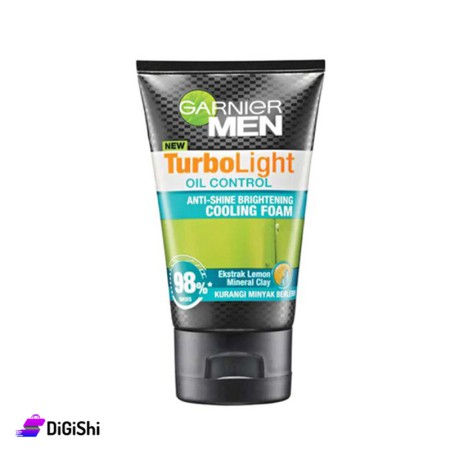 GARNIER Men's Turbolight Oil Control Cooling Foam