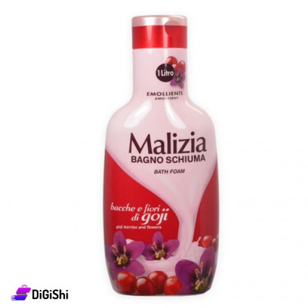 رغوة استحمام بتوت الغوجي Malizia Bango Schiuma bacche e fiori di goji