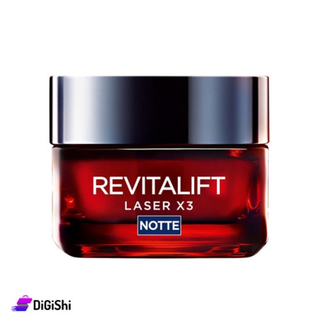 L’Oréal RevitaLift Laser X3 Anti-Age intensive care night cream