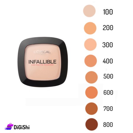 بودرة مضغوطة L'OREAL PARIS Infallible 24 Hour