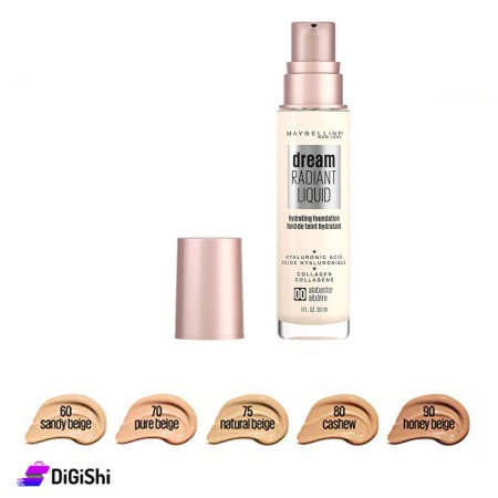 MAYBELLINE  Dream Radiant Hydrating Foundation - Biege