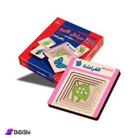 Dar Al-Qamar for Educational Teaching the Stages of Butterfly Growth