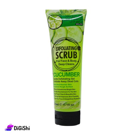 Wokali Cucumber Face and Body Scrub
