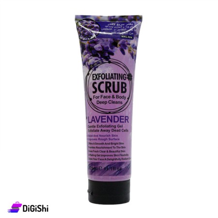 Wokali Lavender Face and Body Scrub