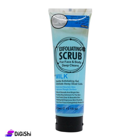 Wokali Milk Face and Body Scrub