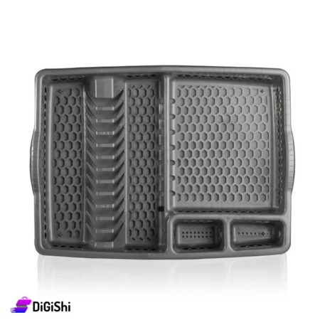 Rainbow Plastic Dish Rack Single Layer 1907 - Gray