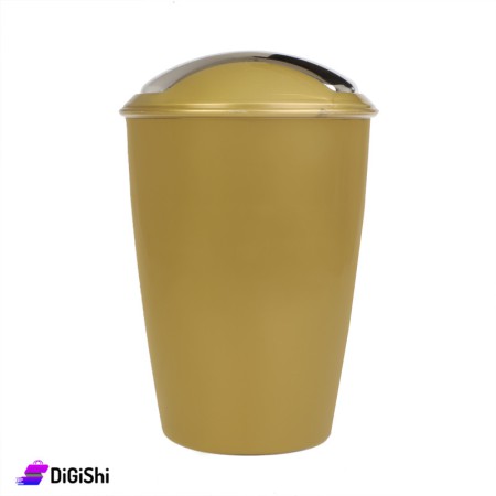 Rainbow Round Wastebasket 8L 1914 - Golden