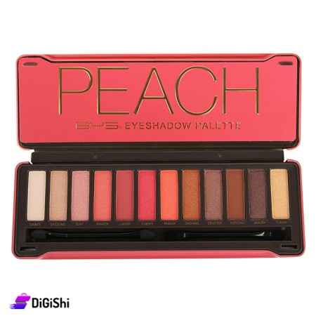 BYS Peach Eyeshadow Palette Tin Collection