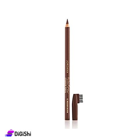 قلم حواجب JORDANA Meduim Brown 02