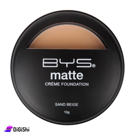 BYS Matte Creme Foundation Sand Beige