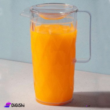 إبريق بلاستيك شفاف Plastic Lozenge Jug