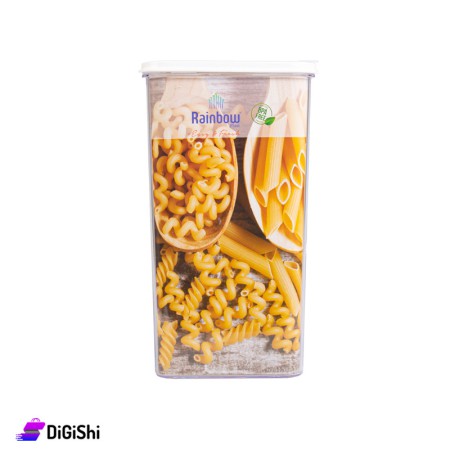 Rainbow Transparent Plastic Bowl 1922 - 2.5 L