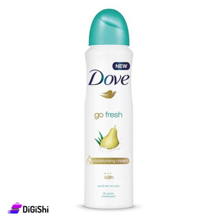ديودوران نسائي برائحة الكمثرى 250مل Dove Go Fresh