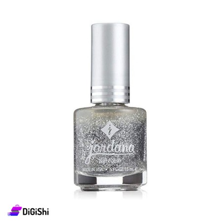jordana Nail Polish - 208 Silver Glitter