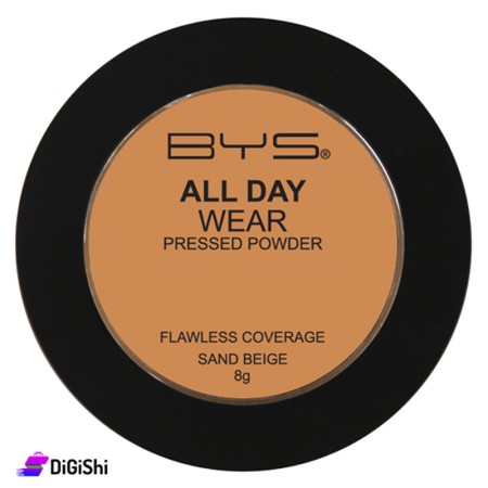 BYS All Day Wear Pressed Powder - 05 Sand Beige