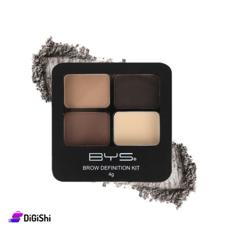BYS Brow Definition Kit with Powder & Wax - 01