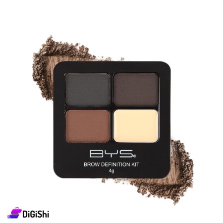 BYS Brow Definition Kit with Powder & Wax - 02