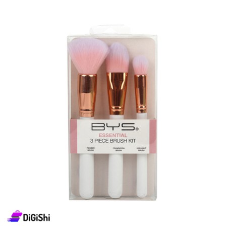 BYS Essentials 3 Piece Brush Kit