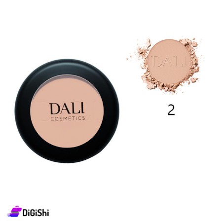 DALI Cosmetics Compact Powder - 2 Chestnut